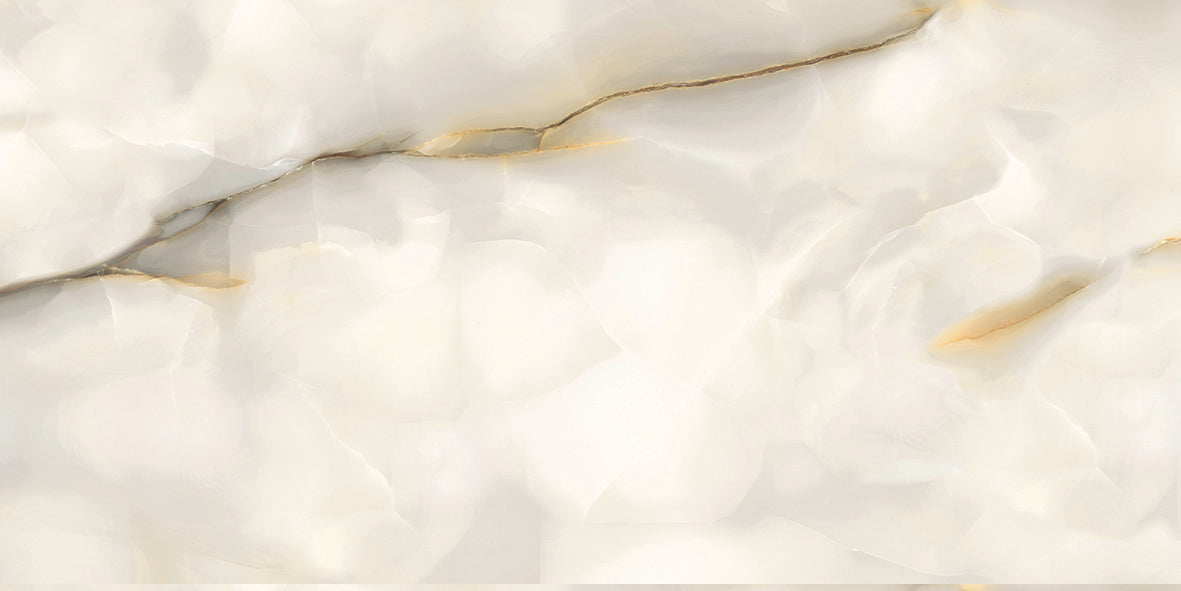 Anastasia Pearl Onyx Polished Stone Tiles  | 60cm x 120cm