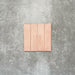 Product image of Puzzle Rose Brick Rectified 5x20cm wall and floor tiles, featuring a glossy blush pink finish with soft tonal variation and gently aged edges, displayed to highlight the tile's handcrafted character.