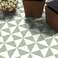 Harlequin Quarter Sage Tiles 20cm x 20cm