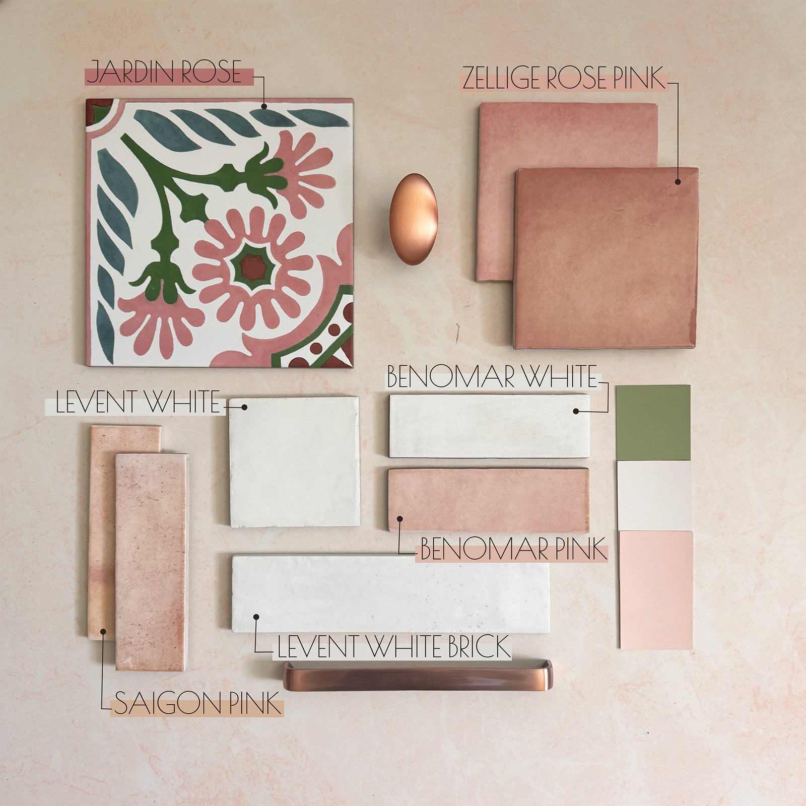 Moodboard - Rosy Retreat