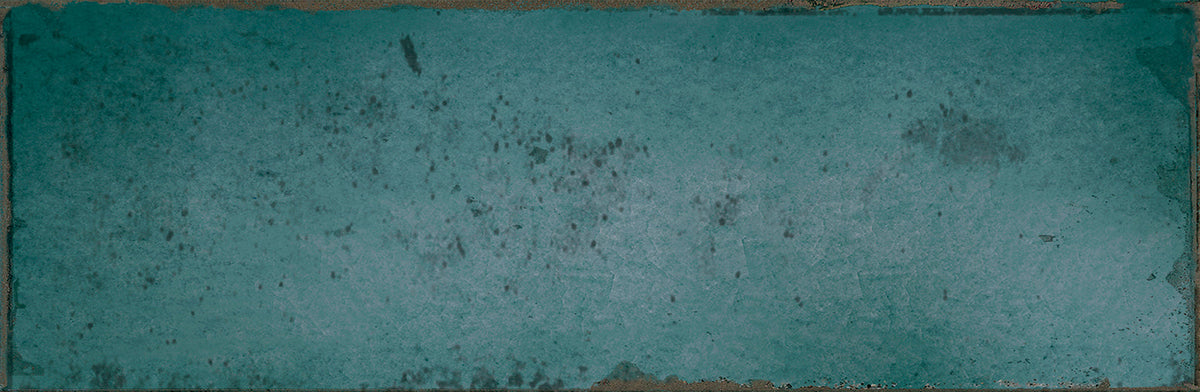 Foundry Marine Blue Bricks Wall Tiles 6.5cm x 20cm FULL TILE SAMPLE