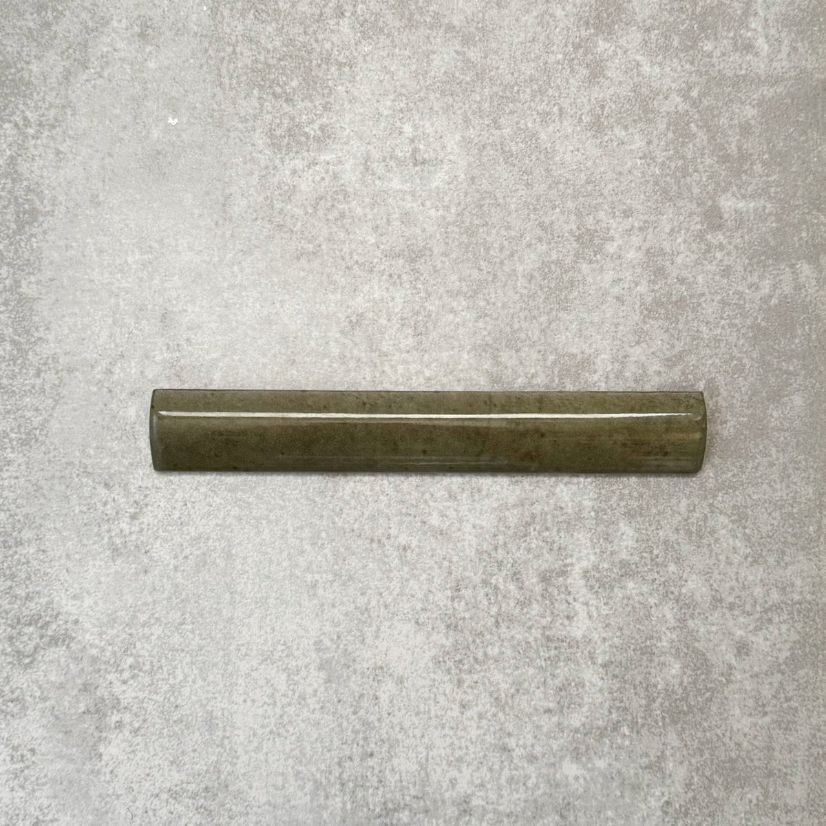 Nomad Sage Green Pencil Border Tiles 3cm x 20cm FULL PENCIL SAMPLE