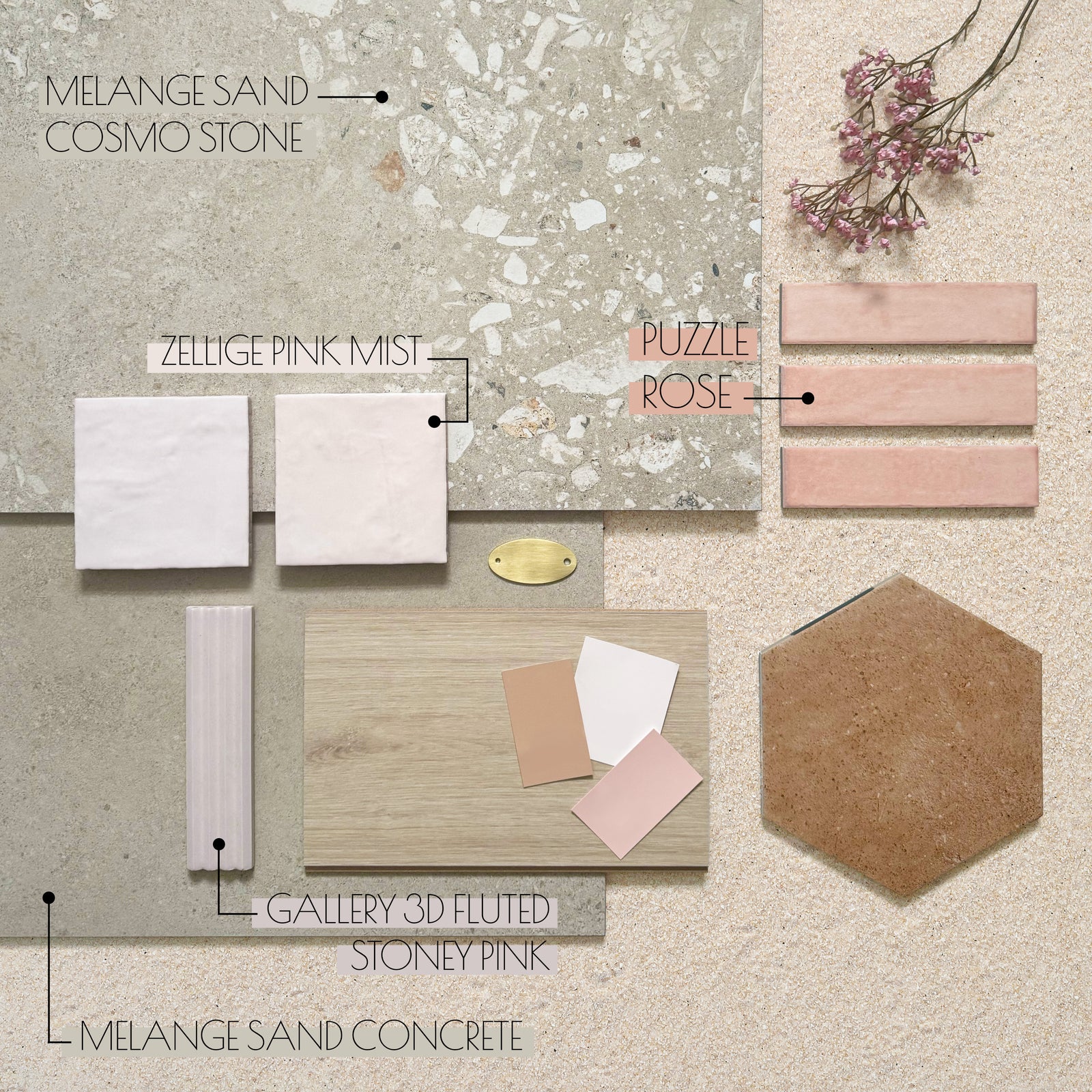 Moodboard - Sandy Blush