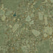 Close-up of Terrazerri Terrazzo Green 60x60cm porcelain tile featuring a terrazzo effect in soft sage green tones. The design combines large and small stone fragments with subtle warm brown flecks, creating a natural, contemporary surface with depth and texture for walls and floors.