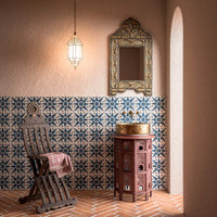 Umbrian Handmade | Terracotta | Brick Tiles |  7.5cm x 30cm | Wall and Floor Tiles