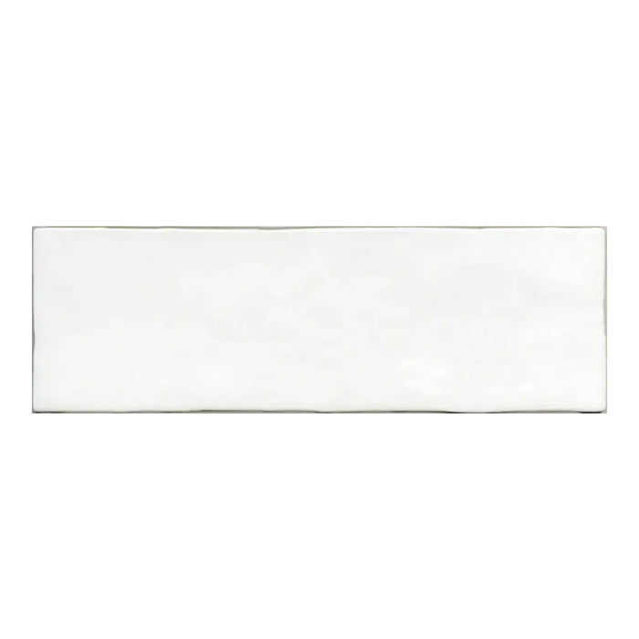 Foundry Artic White Bricks  Wall Tiles 6.5cm x 20cm FULL TILE SAMPLE