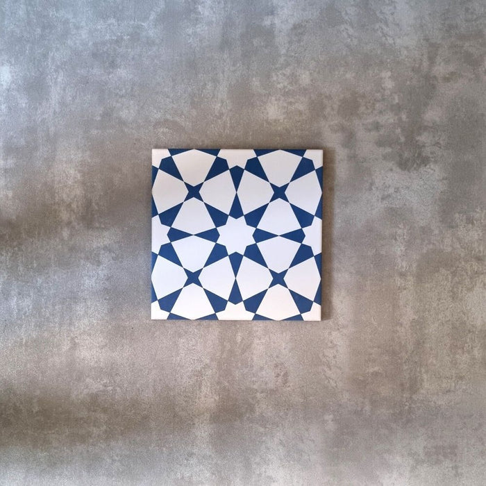 FULL TILE SAMPLE Agadir Navy Blue 20cm x 20cm