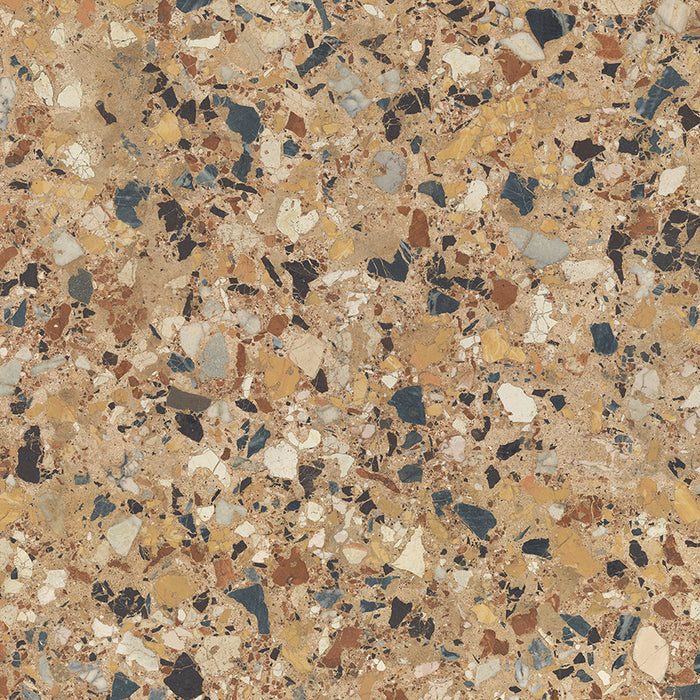 Stuzzi Amber Classical Terrazzo Style 4d Brushed Finish Tiles 60cm x 60cm