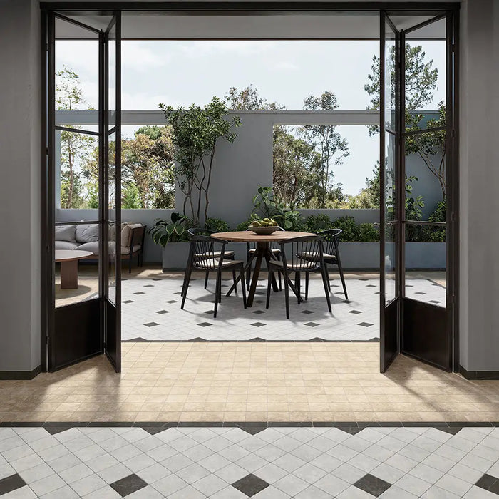 Amalfi Brick Carrara Vintage Marble Wall & Floor Tiles 5.4cm x 22cm