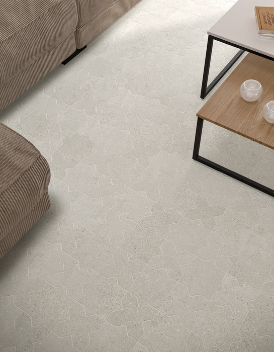 Muscat Avorio Rocks Star & Cross Wall & Floor Tiles