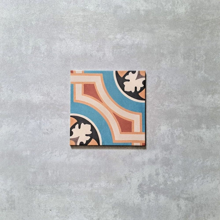 Carnegie Hall | Multicoloured Tile  | 20cm x 20cm | Wall & Floor Tiles