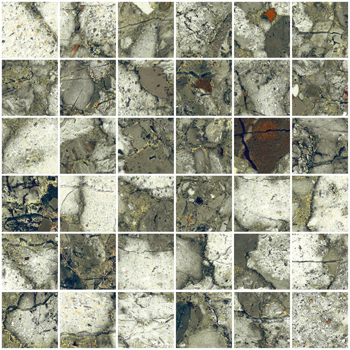 Venice Terrazzo Emerald Matt Mosaics 30cm x 30cm