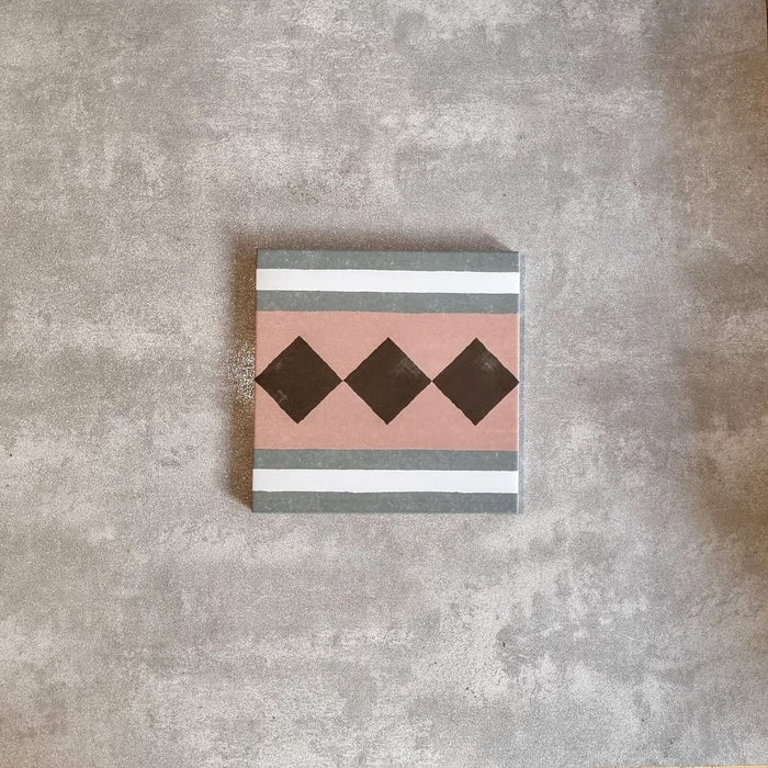 Farnham MINI Manor Victorian style Side/Border Tiles 15cm x 15cm