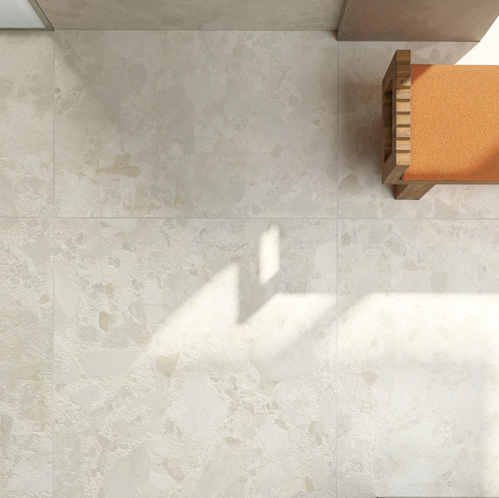 Baresi Puro Light 3D Terrazzo style Tiles 60cm x 60cm