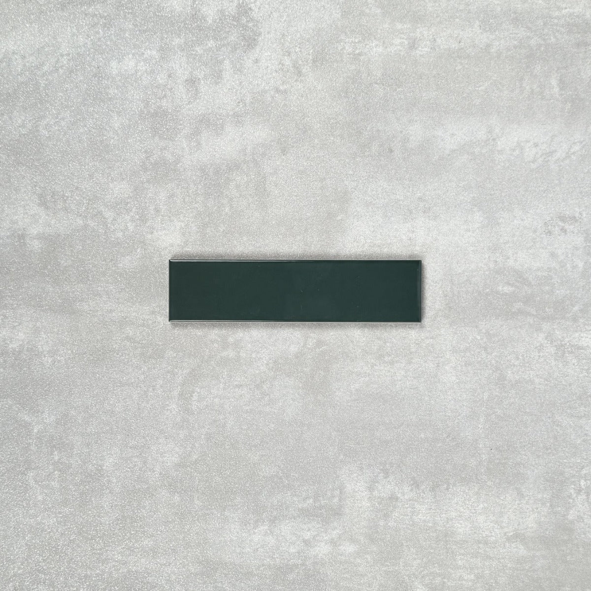 Gallery Brick Tile Laurel Green Gloss 5cm x 20cm