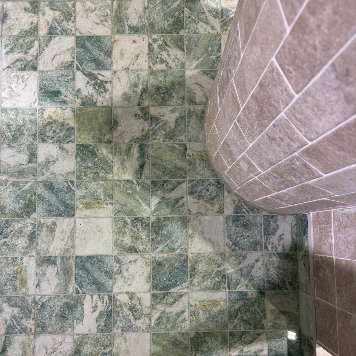Amalfi Salvia Square | Vintage Marble Wall & Floor Tiles | 11cm x 11cm