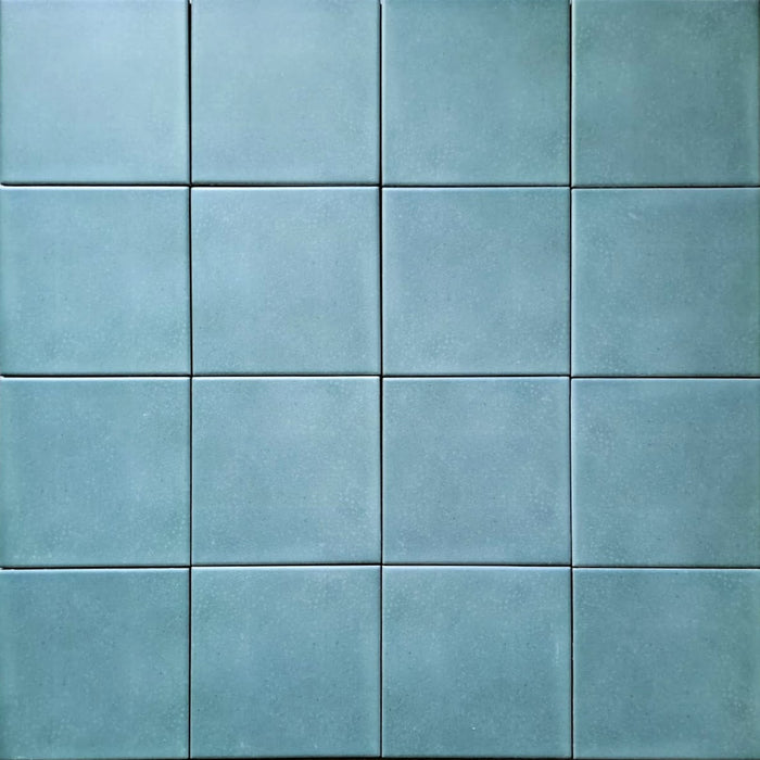 Rubins Green Base MINI Moroccan Porcelain Wall & Floor Tile 15cm x 15cm