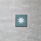 Rubins Green Decor MINI Moroccan Porcelain Wall & Floor Tile 15cm x 15cm