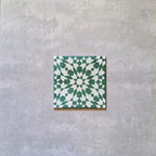 Ottoman Marine Green Moroccan Wall & Floor Anti Slip Tiles 20cm x 20cm