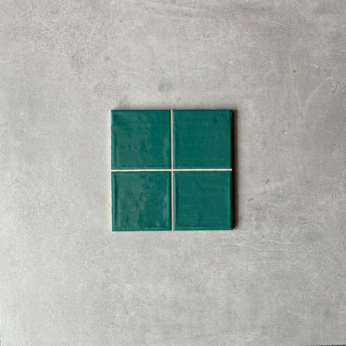 Confectionary Tile Emerald Green Wall Tile 20m x 20cm