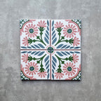 Jardin MINI Rose Moroccan Wall & Floor Tile 15cm x 15cm