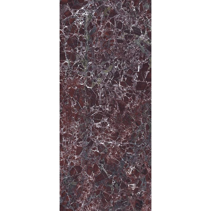 Levant Rouge Polished Marble style | Porcelain Wall & Floor Tiles | 60cm x 120cm