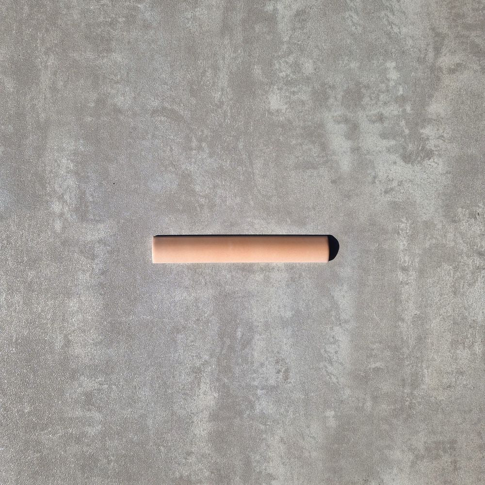 Liberty Blush Pink Bullnose Pencil Border Tiles 3cm x 20cm