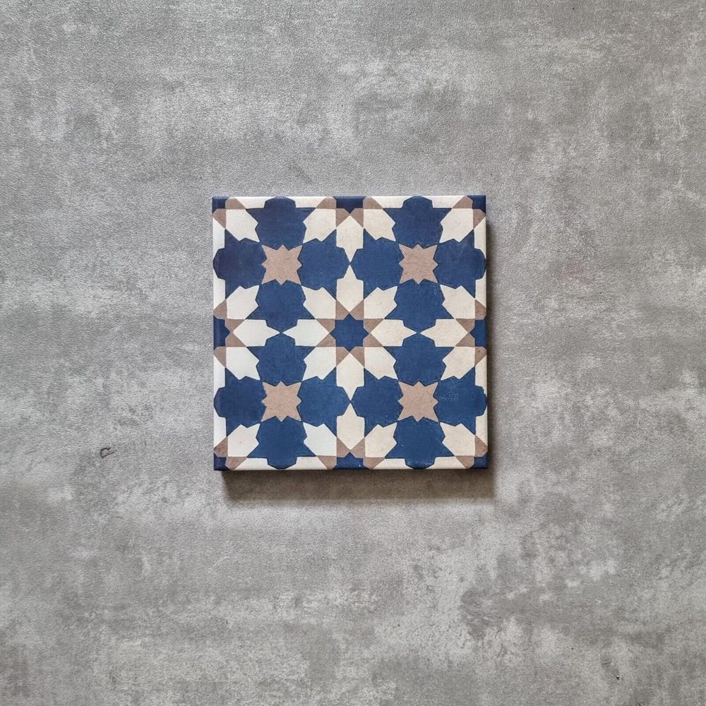 Madeira Marina Tile Moroccan Tiles Wall & Floor Tiles 20cm x 20cm