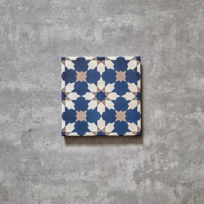 Madeira Marina Tile Moroccan Tiles Wall & Floor Tiles 20cm x 20cm