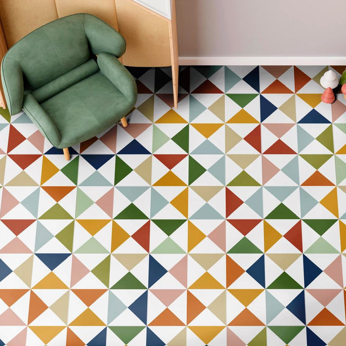 Harlequin Mini Patchwork Tile 15cm x 15cm