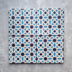 Maroc Rabat MINI Moroccan Porcelain Wall & Floor Tile 15cm x 15cm