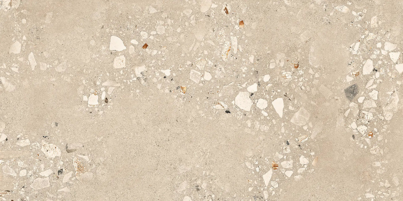 Melange Sand 20mm Thick Outdoor Cosmo Stone | Tile Slabs | 60cm x 120cm