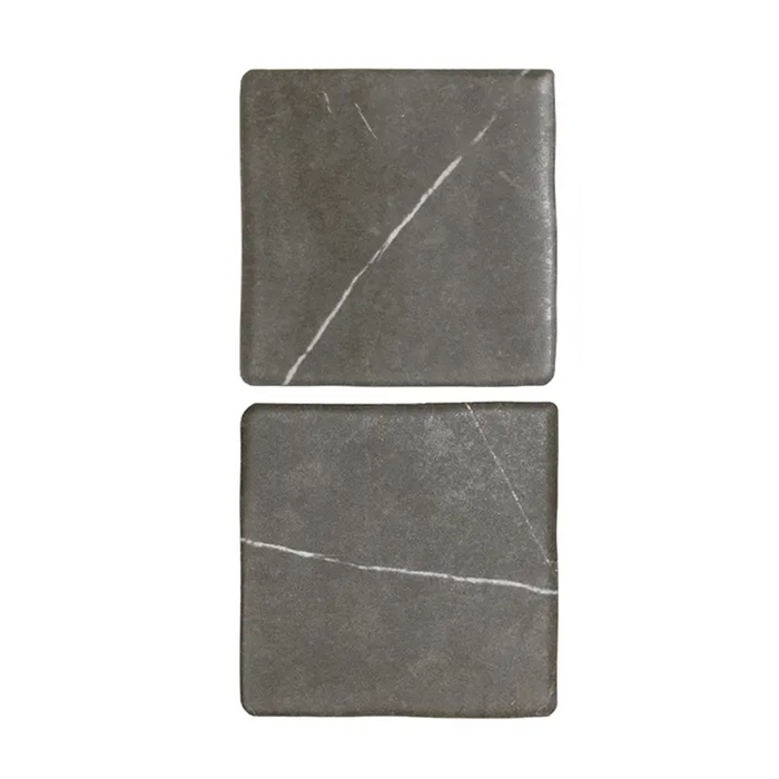 Amalfi Square Nero Vintage Marble Wall & Floor Tiles 11cm x 11cm