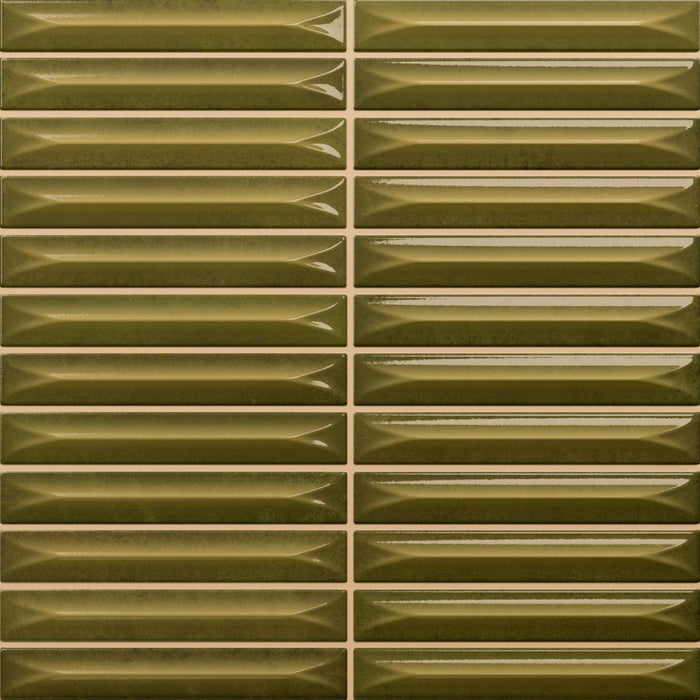 Nairobi Decor Olive Green Wall Tile
