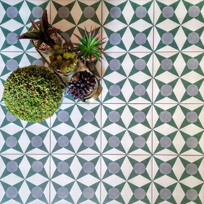 Kasbah Omaira Moroccan Tile 20 x 20cm