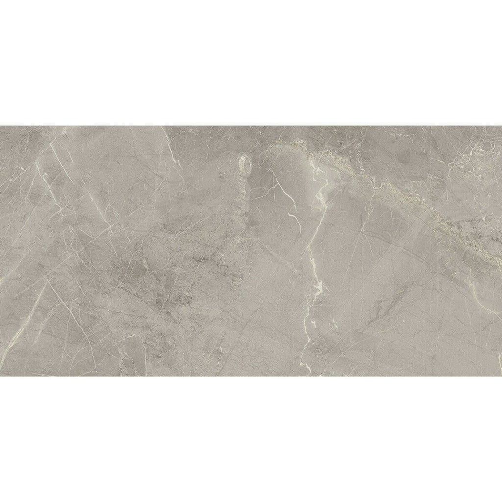 Valentino Supreme Tile Grey Polished Marble 30cm x 60cm