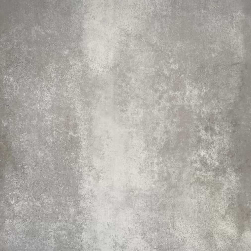 Video showcasing Cuba Manzanillo Moroccan-style porcelain tile in a 20×20cm square format, featuring a geometric star motif in soft cream, mustard, teal and burgundy tones, shown against a neutral background to highlight the tile’s crisp detailing and decorative encaustic-style design.