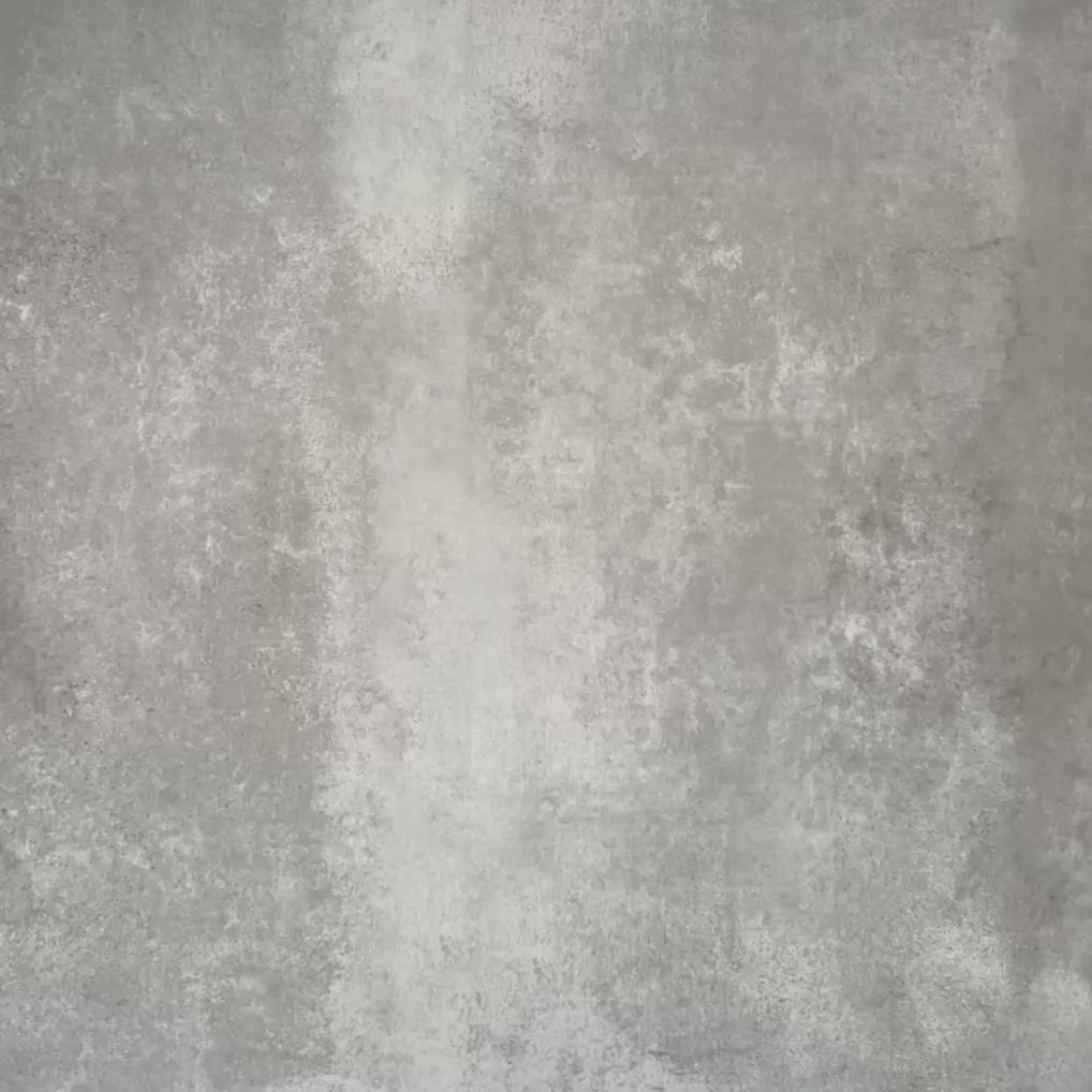 Video showcasing Viscount High Street 20×20cm Victorian-style porcelain wall and floor tiles laid in a repeating star-inspired geometric pattern in olive green, mustard, warm brown and charcoal tones, shown as a full tile layout highlighting the classic Victorian design.