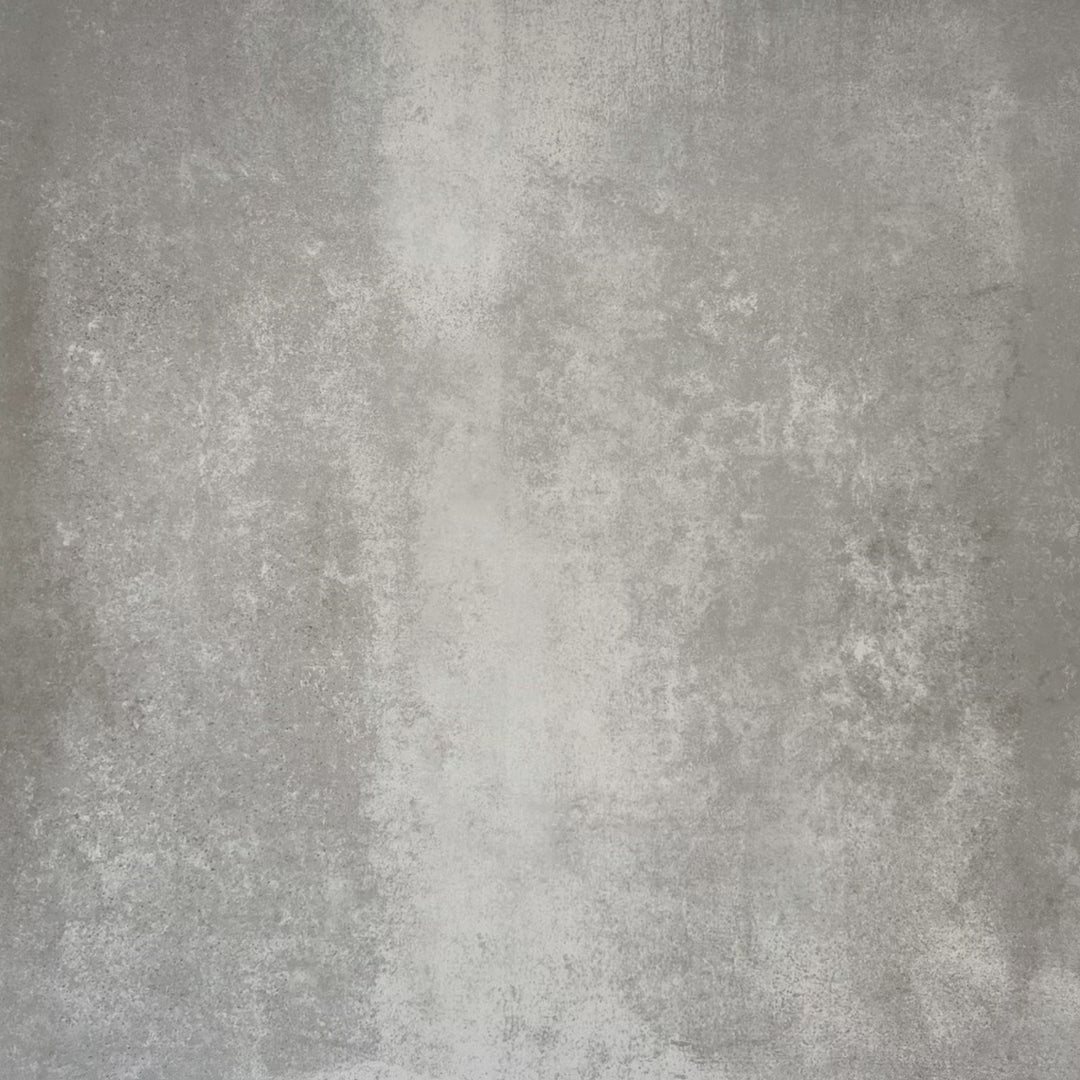 Gilgamesh Blanco Vintage White Moroccan style 20x20cm patterned tiles, shown in a video to highlight the black and white geometric star design in a real-life setting.