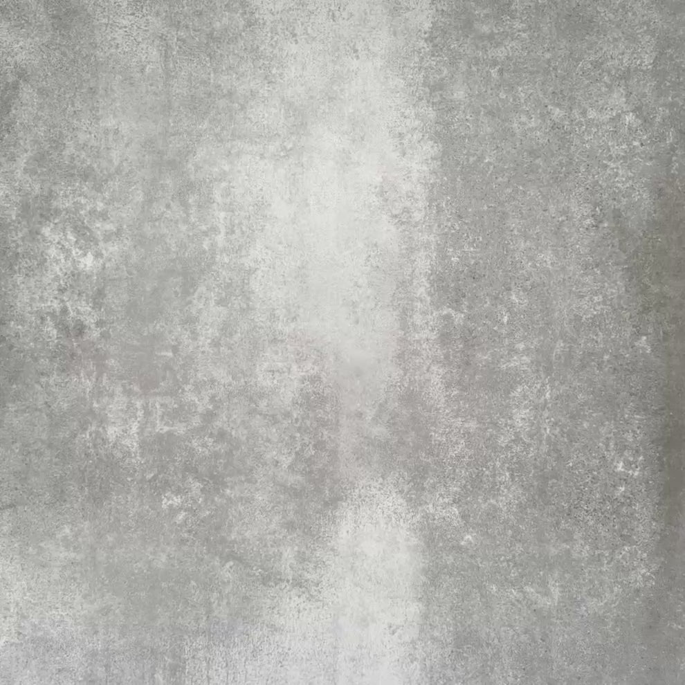 Eclipse Rosa 20x20cm terrazzo-style decor tiles featuring a soft geometric circle design in blush pink and warm neutral tones, creating a playful yet contemporary patterned floor or wall finish.