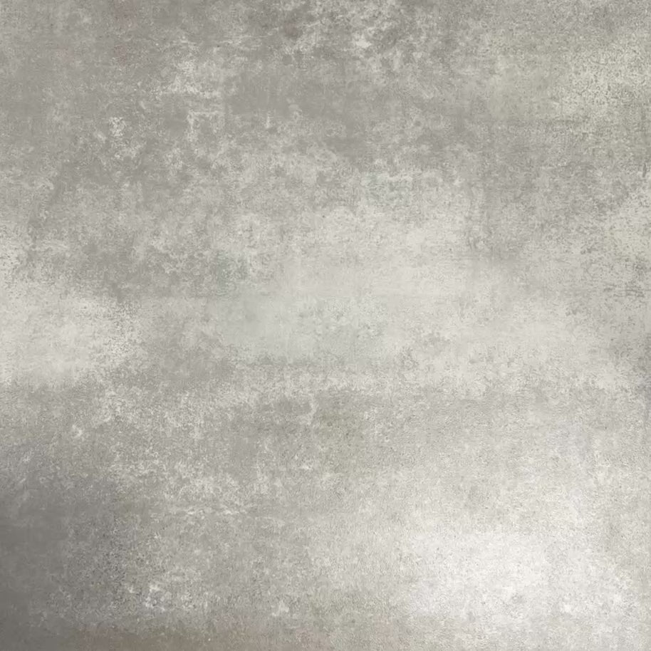 Video showcasing Souk Blue D 20×20cm Moroccan-style porcelain tiles with a blue, white and grey geometric pattern.