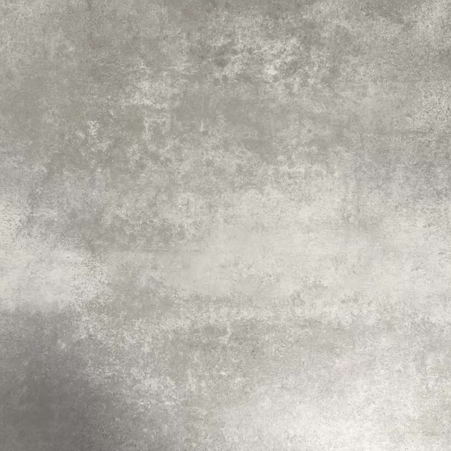 Video showcasing four Fayrouz White 15.2x15.2cm natural marble tiles with a honed finish arranged together, showcasing soft white tones, subtle markings and natural variation against a neutral textured background.