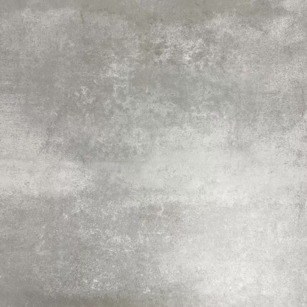 Video showcasing four Fayrouz White 15.2x15.2cm natural marble tiles with a tumbled finish arranged together, showcasing soft white tones, subtle veining and natural variation against a neutral textured background.