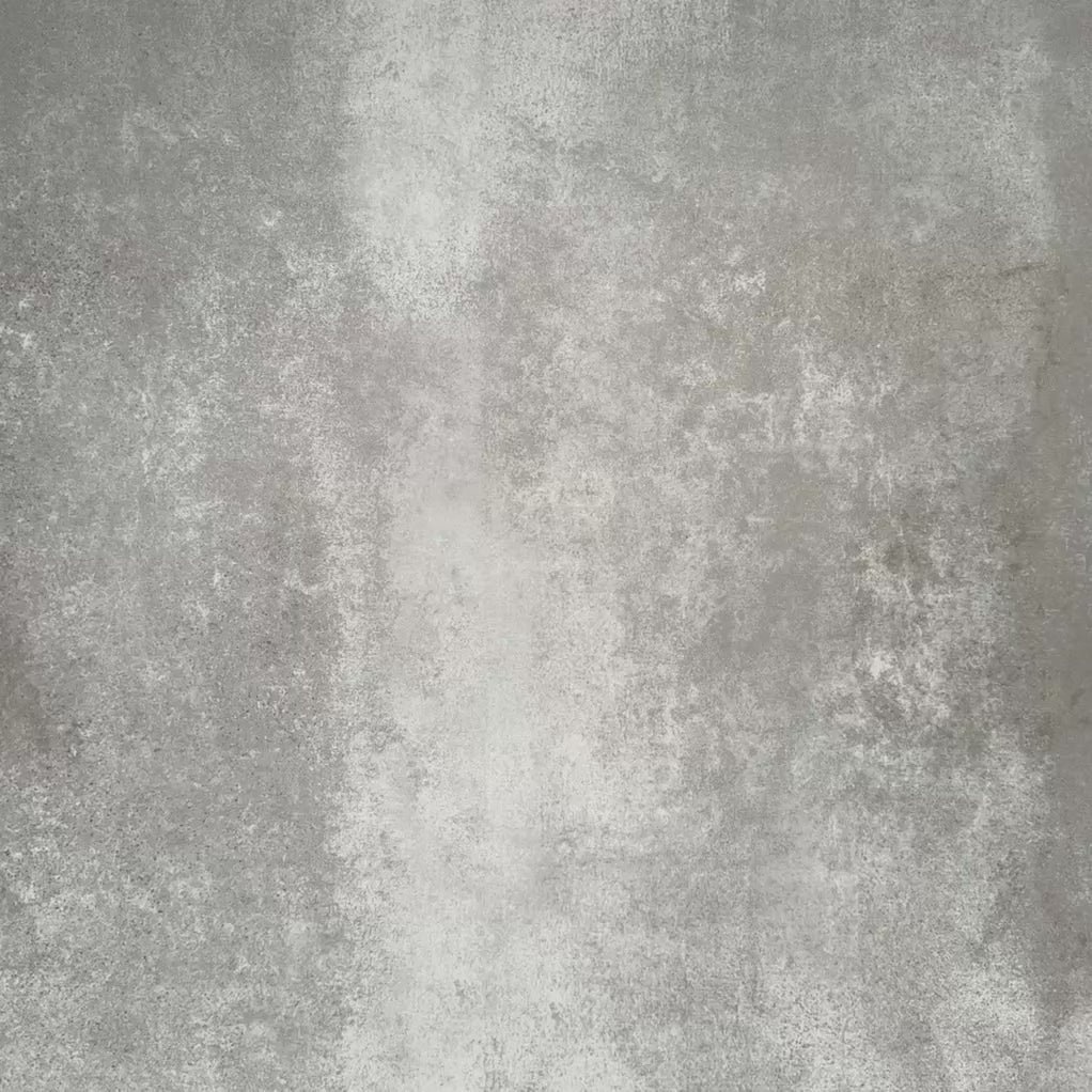 Video showcasing Zellige Bone square tiles laid in a simple grid, featuring a glossy white finish with subtle tonal variation and softly uneven edges.