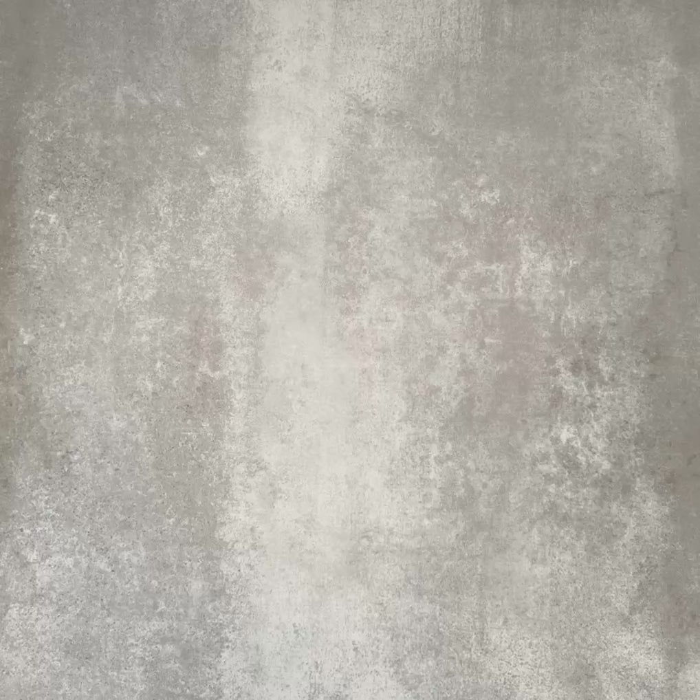 Video showcasing Cuba Star Moroccan-style porcelain tiles in a 20×20cm square format, arranged in a repeating geometric star pattern in soft green, blue, pink and mustard tones, shown from above to highlight the tile’s bold symmetry, crisp lines and decorative encaustic-style design.