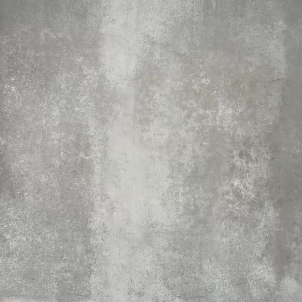Video showcasing Viscount Rose 20×20cm Victorian-style porcelain wall and floor tiles laid in a repeating star and circular geometric pattern in soft rose, warm brown and deep navy, shown as a full tile layout highlighting the classic Victorian-inspired design.