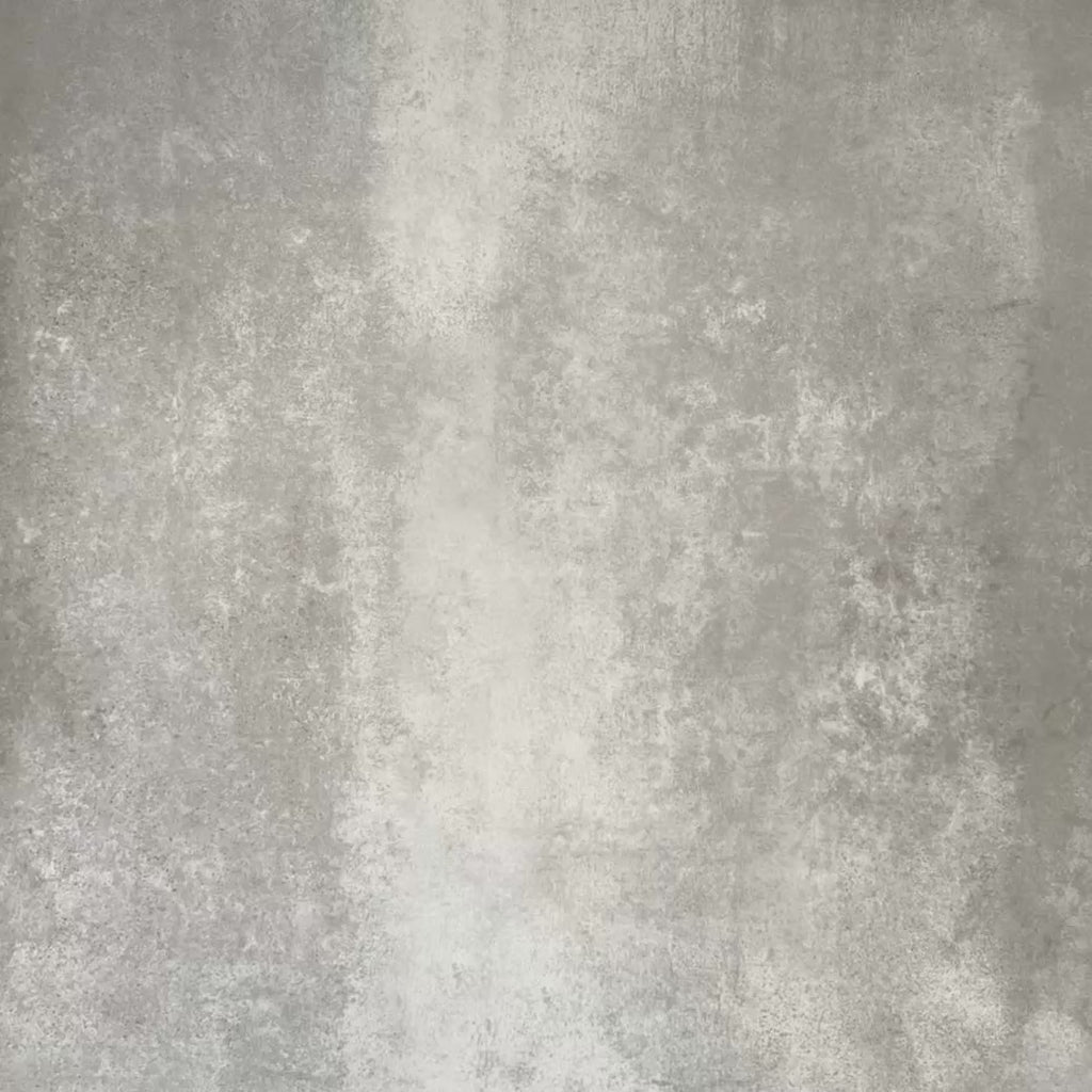 Video showcasing Clara Teal Victorian Moroccan-style porcelain tiles in a 20 × 20cm format, highlighting the teal and green geometric pattern and decorative encaustic-effect design when laid together.