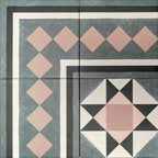 FULL TILE SAMPLE Richmond Manor CORNER 20cm x 20cm