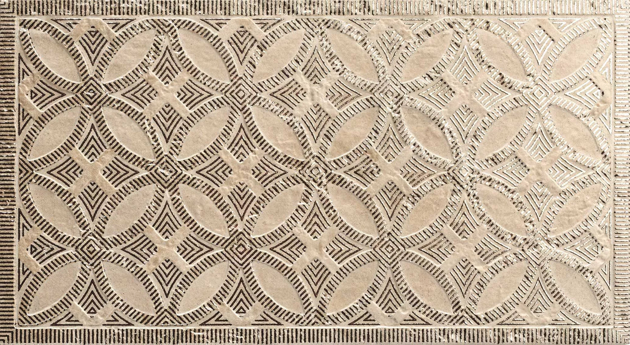 CUT TILE SAMPLE Ourika Sandy Beach Moroccan Decor Porcelain Wall Tiles