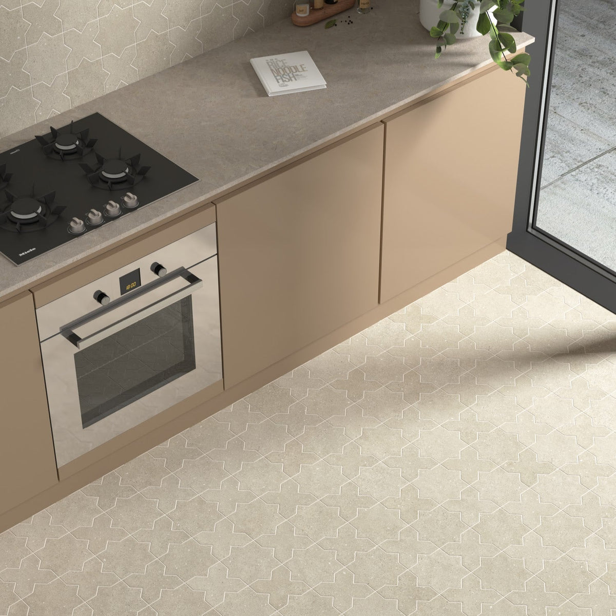 Muscat Sands Star & Cross Wall & Floor Tiles